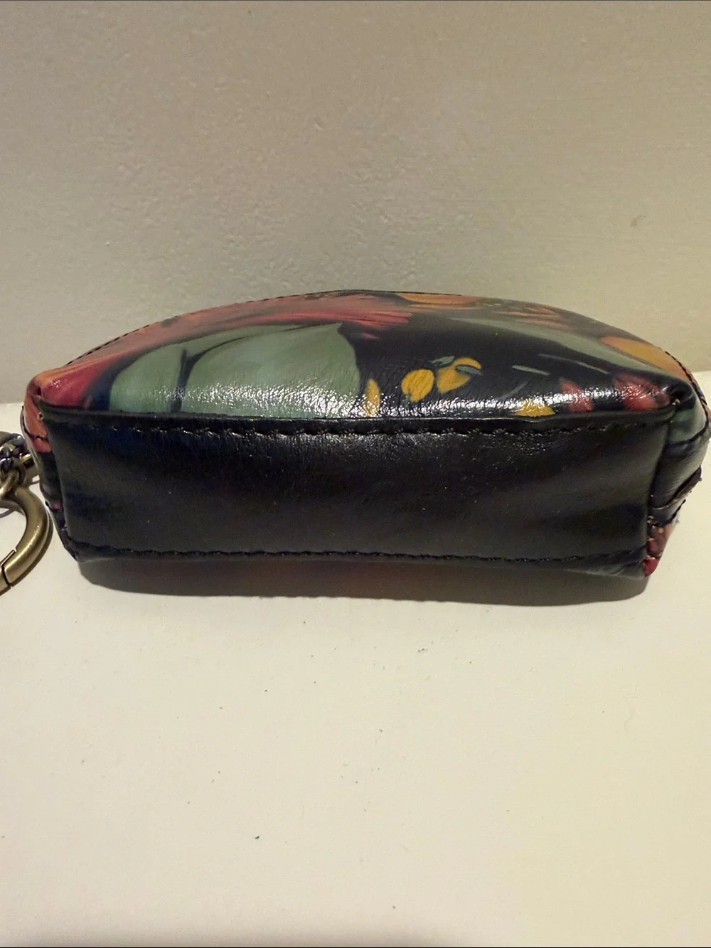 Patricia Nash Sabina Pouch With Keyring. Like New.